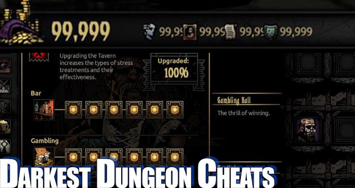 cheat engine / artmoney darkest dungeon